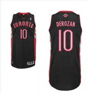 Maillot De Basket Toronto Raptors Demar DeRozan 10 Tissus Sportif Fans Edition Noir
